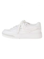 Reebok Skórzane sneakersy "Club C" w kolorze białym rozmiar: 36. Białe trampki Reebok, bez wzorów, bez zapięcia. Za 339.95 zł.