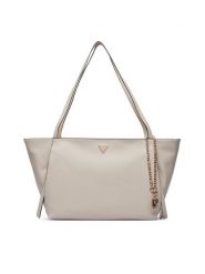 Guess Torebka Devon HWBG97 45230 Beżowy jasny. Brązowe shopper Guess, z aplikacjami, ze skóry, bez dodatków. Za 634.99 zł.