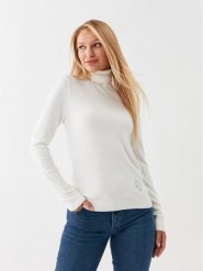 Liu Jo Golf WF3126 MA18F Écru Regular Fit. Golfy Liu Jo, xl, bez wzorów, z wiskozy, bez ramiączek. Za 179.99 zł.