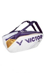 Torba 2-komorowa na rakiety BR9213TTY AJ VICTOR. Białe torby na ramię Victor, bez wzorów, z materiału, eleganckie, na ramię, bez dodatków. Za 409.99 zł.