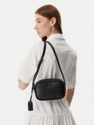 HUGO Torebka Jodi 50562945 Czarny. Czarne listonoszki Hugo, bez wzorów, ze skóry, bez dodatków. Za 449.99 zł.