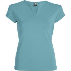Koszulka Damska Belice. Niebieskie bluzki ROLY, l, bez wzorów, sportowe, bez kołnierzyka, bez ramiączek. Za 48.99 zł.