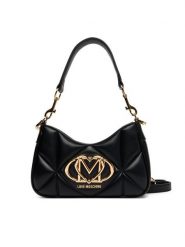 LOVE MOSCHINO Torebka JC4080PP1NLC0000 Czarny. Czarne torebki klasyczne Love Moschino, bez wzorów, ze skóry, bez dodatków. Za 1,019.00 zł.