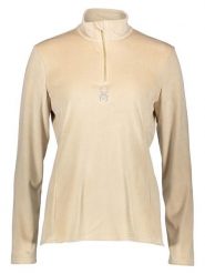 SPYDER Bluza polarowa "Shimmer" w kolorze beżowym rozmiar: L. Brązowe bluzy Spyder, l, bez wzorów, z polaru, bez kaptura. Za 235.50 zł.