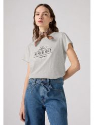 Levi's Koszulka w kolorze jasnoszarym rozmiar: S. Szare bluzki Levi's®, s, bez wzorów, z bawełny, bez kołnierzyka, bez ramiączek. Za 70.08 zł.