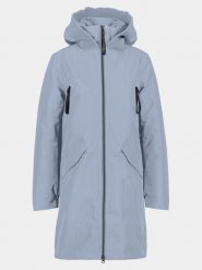 Didriksons Parka Bente Wns Parka 504921 Niebieski Regular Fit. Niebieskie parki Didriksons, z syntetyku, bez kaptura. Za 669.99 zł.