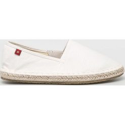 Big Star - Espadryle. Białe espadryle Big Star, bez wzorów, z gumy, bez obcasa, bez zapięcia. W wyprzedaży za 49.90 zł.
