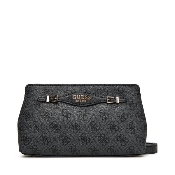Torebka Guess. Brązowe listonoszki Guess, z aplikacjami, bez dodatków. Za 584.99 zł.