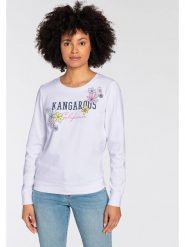Kangaroos Bluza w kolorze białym rozmiar: 52/54. Białe bluzy KangaROOS, bez wzorów, z bawełny, bez kaptura. Za 66.00 zł.