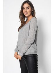 Perfect Cashmere Kaszmirowy sweter "Lindsay" w kolorze szarym rozmiar: XXL. Szare swetry Perfect Cashmere, xxl, bez wzorów, z kaszmiru, bez ramiączek. Za 230.59 zł.