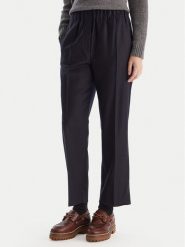 Weekend Max Mara Spodnie materiałowe Hataley 2525136022 Granatowy Regular Fit. Niebieskie spodnie materiałowe Weekend Max Mara, bez wzorów, z materiału. Za 1,039.00 zł.