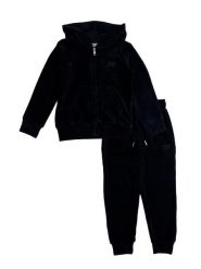 Bluza z kaptur na co dzień na siłownię. Czarne bluzy LEONE 1947 APPAREL, bez wzorów, z dresówki, bez kaptura. Za 168.36 zł.