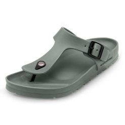 Klapki basenowe japonki Aqua Speed Monaco. Szare klapki Aqua-Speed, bez wzorów, bez obcasa. Za 59.99 zł.