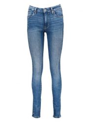 Pepe Jeans Dżinsy - Skinny fit - w kolorze niebieskim rozmiar: W32/L32. Niebieskie jeansy Pepe Jeans, l, z aplikacjami. Za 109.52 zł.