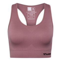 Stanik fitness cardio Hummel hmltif. Fioletowe biustonosze Hummel, bez wzorów. Za 124.00 zł.