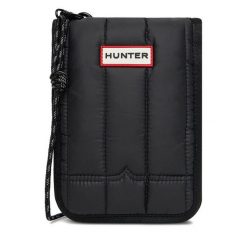 Torebka Hunter. Czarne listonoszki Hunter, bez wzorów, bez dodatków. Za 239.99 zł.