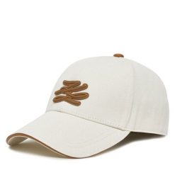 Czapka z daszkiem KARL LAGERFELD. Czapki KARL LAGERFELD, bez wzorów. Za 269.99 zł.
