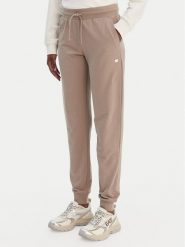 EA7 Emporio Armani Spodnie dresowe 7W000461 AF13135 U6167 Beżowy Regular Fit. Brązowe spodnie dresowe EA7 Emporio Armani, xs, bez wzorów, z bawełny. Za 429.99 zł.