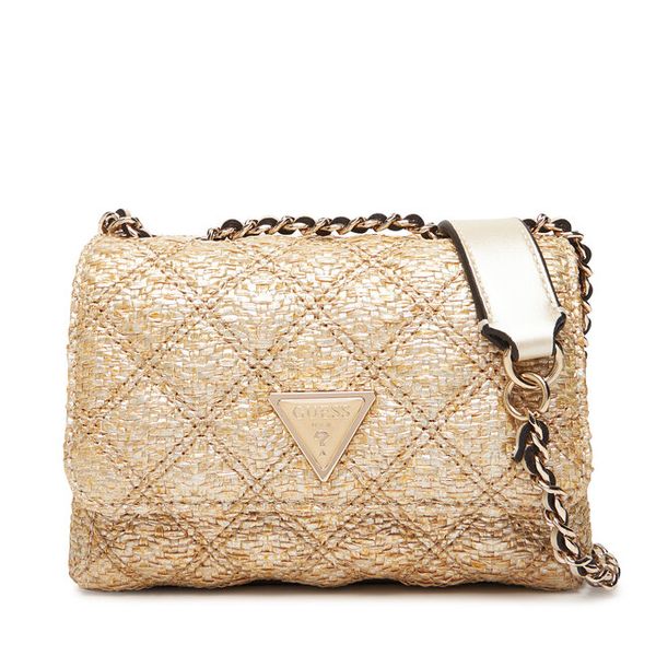 Torebka Guess. Brązowe torebki klasyczne Guess, z aplikacjami, bez dodatków. Za 309.99 zł.