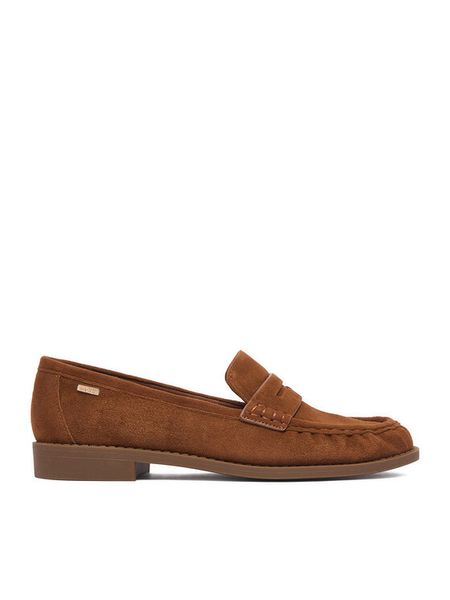 MEXX Lordsy EO-R26SS15-1 Brązowy jasny. Brązowe lordsy Mexx, bez wzorów, ze skóry, bez obcasa, bez zapięcia. Za 349.99 zł.