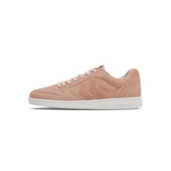 Buty halowe Hummel Perfekt TN. Czerwone obuwie sportowe Hummel, bez zapięcia, do piłki ręcznej. Za 254.50 zł.