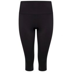Damskie Legginsy Do Ćwiczeń 3/4 Influential. Czarne legginsy Dare 2b, bez wzorów. Za 77.99 zł.