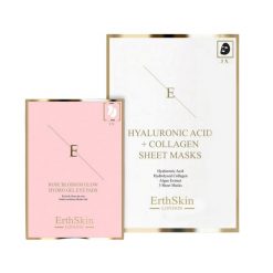 ErthSkin London Zestaw Hydra & Rose Eye Boost Maseczki w płachcie 1 ct Damski. Maseczki ErthSkin London. Za 97.49 zł.