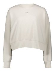 Nike Bluza "Plush" w kolorze kremowym rozmiar: XS. Brązowe bluzy Nike, xs, bez wzorów, bez kaptura. Za 153.71 zł.