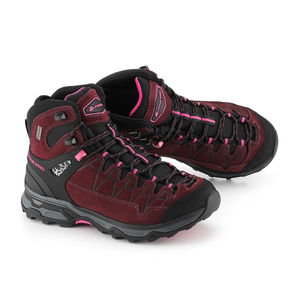 Buty turystyczne skórzane damskie Alpine Pro Vete. Brązowe trekkingi Alpine Pro. W wyprzedaży za 569.00 zł.