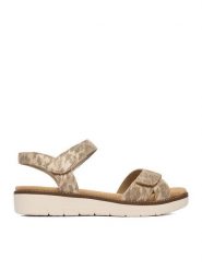 Remonte Sandały CEO-D2049-91 Beżowy. Brązowe sandały Remonte, bez wzorów, ze skóry, bez obcasa, na płaskiej podeszwie, bez zapięcia. Za 369.99 zł.