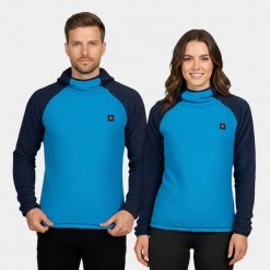 Bluza Primaloft unisex Alpinus Eio. Niebieskie bluzy Alpinus, s, bez wzorów, z materiału, bez kaptura. Za 349.00 zł.