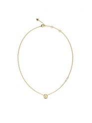 Guess Naszyjnik JUBN04 593JW Złoty. Żółte naszyjniki Guess, metalowe. Za 259.99 zł.