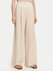 Marella Spodnie palazzo Silico 2513131125 Écru Wide Leg. Spodnie materiałowe Marella, bez wzorów, z acetatu. Za 489.99 zł.