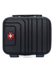 SWISS KOPPER Kosmetyczka "Rüti" w kolorze czarnym - 30 x 23 x 16 cm rozmiar: onesize. Czarne kufry i kosmetyczki SWISS KOPPER, bez wzorów, z materiału, bez dodatków. Za 73.99 zł.