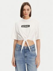 ONLY T-Shirt Serena 15343356 Biały Regular Fit. Białe t-shirty Only, xl, bez wzorów, z bawełny, bez kołnierzyka, bez ramiączek. Za 49.99 zł.