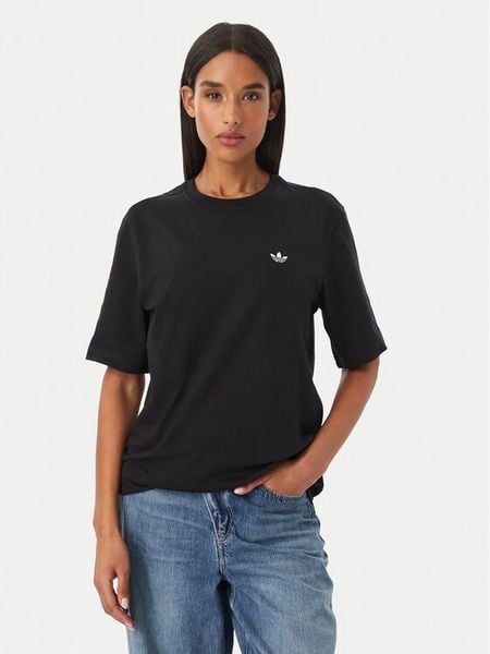 Adidas T-Shirt Essentials KQ6723 Czarny Regular Fit. Czarne t-shirty Adidas, m, bez wzorów, z bawełny, bez kołnierzyka, bez ramiączek. Za 109.99 zł.