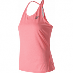 New Balance WT91835BGU. Koszulki sportowe New Balance, bez wzorów, z materiału, bez ramiączek. W wyprzedaży za 69.99 zł.