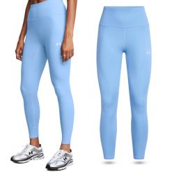 Legginsy termoaktywne damskie Under Armour Motion Ankle szybkoschnące. Niebieskie legginsy Under Armour, xs, bez wzorów. W wyprzedaży za 136.00 zł.