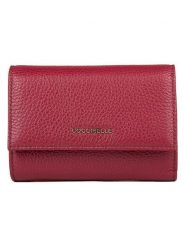 COCCINELLE Skórzany portfel w kolorze czerwonym - 14 x 10 cm rozmiar: onesize. Czerwone portfele Coccinelle, bez wzorów, z materiału. Za 479.76 zł.