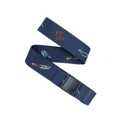 Pasek do spodni Arcade Save the Waves - navy. Niebieskie spodnie sportowe ARCADE, bez wzorów, trekkingowe. Za 135.99 zł.