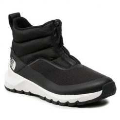 Buty do chodzenia damskie The North Face Thermoball Progressive Zip II WP. Czarne trekkingi The North Face, z materiału, za kostkę, trekkingowe. Za 529.99 zł.