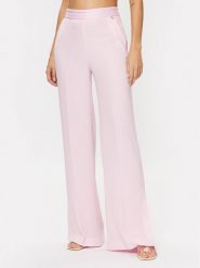 Liu Jo Spodnie materiałowe CA3176 T2506 Różowy Regular Fit. Czerwone spodnie materiałowe Liu Jo, bez wzorów, z materiału. Za 509.99 zł.
