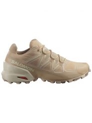 SALOMON Sneakersy "Cross EVR" w kolorze beżowym rozmiar: 40. Brązowe trampki Salomon, bez wzorów, bez zapięcia. Za 440.28 zł.