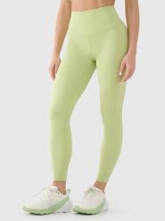 4F Legginsy funkcyjne w kolorze żółtym rozmiar: XS. Żółte legginsy 4f, xs, bez wzorów, z materiału, długie. Za 59.95 zł.