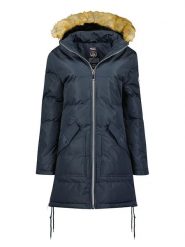 Canadian Peak Parka "Canelleak" w kolorze granatowym rozmiar: M. Niebieskie parki Canadian Peak, m, bez kaptura. Za 219.60 zł.