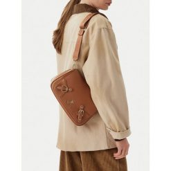 Torebka Beverly Hills Polo Club. Brązowe torebki klasyczne Beverly Hills Polo Club, bez wzorów, bez dodatków. Za 179.99 zł.