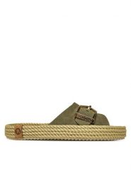Bohonomad Klapki Corsica COR.12-00011 Khaki. Brązowe klapki Bohonomad, bez wzorów, ze skóry, bez obcasa. Za 259.99 zł.