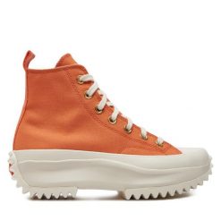 Trampki Converse. Brązowe trampki Converse, bez wzorów, bez zapięcia. Za 379.99 zł.