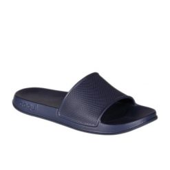 Klapki basenowe damskie Coqui Tora. Niebieskie klapki Coqui, bez wzorów, bez obcasa. Za 131.99 zł.