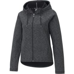 Bluza dresowa damska Puma EVOSTRIPE. Czarne bluzy Puma, s, bez wzorów, z dresówki, bez kaptura. Za 184.99 zł.